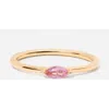 Little Sky Stone Marquise Birthstone Ring In Pink