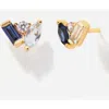 Little Sky Stone Seraphina Celeste Stud Earrings
