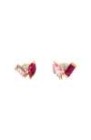 Little Sky Stone Seraphina Celeste Stud Earrings