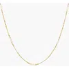 Little Sky Stone Vivienne Pearl Necklace In Gold/cream