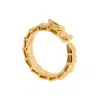 Little Sky Stone Women's Gold Fiery Dragon Ring