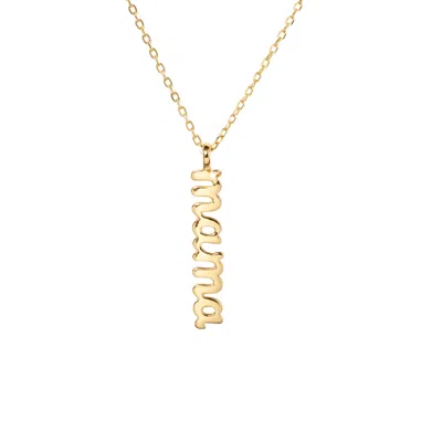 Little Sky Stone Women's Gold Mama Necklace
