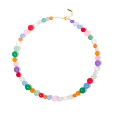 Little Sky Stone Women's Multicolor Beaded Gemstones Necklace