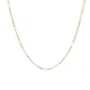 Little Sky Stone Women's White Mix Beaded Pearl Necklace