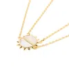 Little Sky Stone Women's You Are My Sunshine Bff Necklace