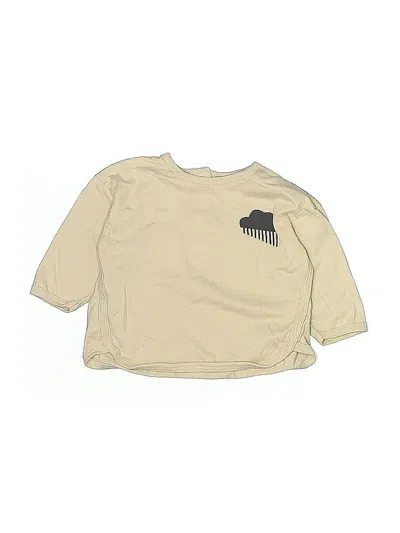 Pre-owned Little Star Babies' Long Sleeve T-shirt In Brown