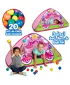 Little Tikes Enchanted Princess Carriage 3-in-1 Bed, Tent, Ball Pit In Multi