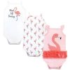 Little Treasure Babies'  3pk Sleeveless Bodysuits In Multi