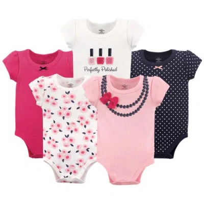 Little Treasure Babies'  5pk Bodysuits In Multi