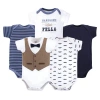 Little Treasure Babies'  5pk Bodysuits In Multi