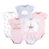 Little Treasure Babies'  5pk Bodysuits In Multi