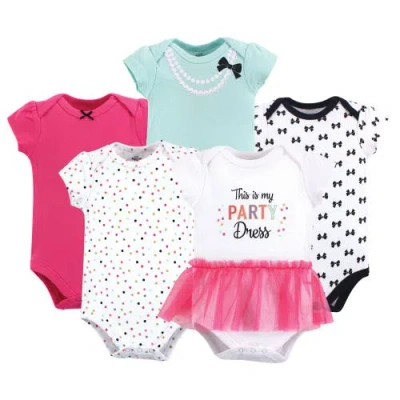 Little Treasure Babies'  5pk Bodysuits In Multi