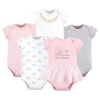 Little Treasure Babies'  5pk Bodysuits In Pink