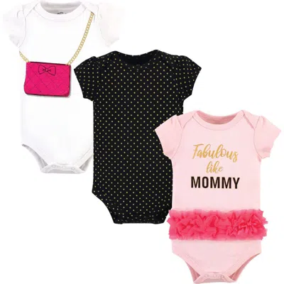 Little Treasure Babies'  Breathable Cotton Bodysuits In Multi