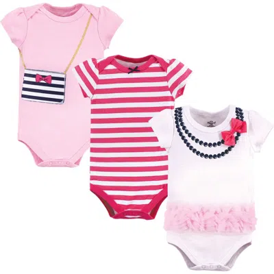 Little Treasure Babies'  Breathable Cotton Bodysuits In Multi
