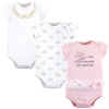 Little Treasure Babies'  Cotton Single-piece Clothing In Pink