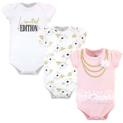 Little Treasure Babies'  Cotton Single-piece Clothing In Pink