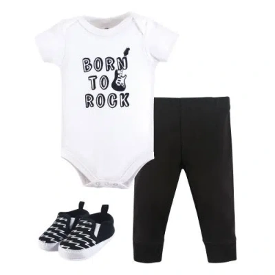 Little Treasure Babies'  Cozy Cotton Outfit Collection In White