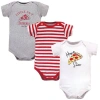 Little Treasure Babies'  Everyday Cotton Snapsuits In Gold