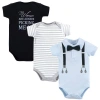 Little Treasure Babies'  Everyday Cotton Snapsuits In Multi