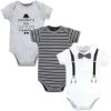 Little Treasure Babies'  Everyday Cotton Snapsuits In Multi