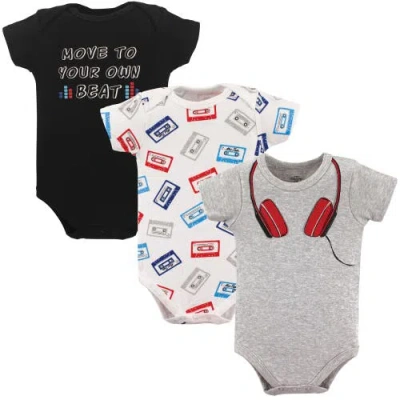 Little Treasure Babies'  Everyday Cotton Snapsuits In Multi