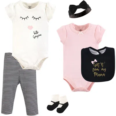 Little Treasure Babies'  Layette Multi-piece Layette Set In Pink