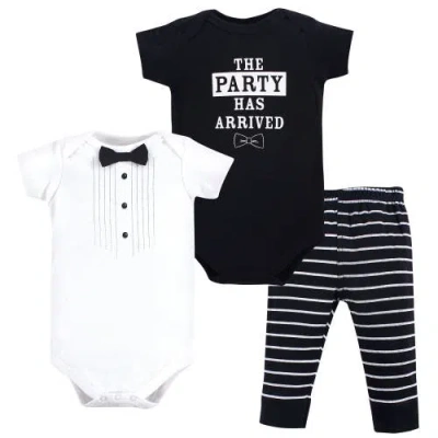Little Treasure Babies'  Soft Cotton Two-piece Outfit For Little Gentlemen In Multi