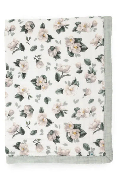 Little Unicorn Cotton Muslin Baby Quilt In Multi