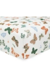 Little Unicorn Cotton Muslin Crib Sheet In Multi