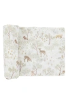 Little Unicorn Cotton Muslin Swaddle Blanket In Multi