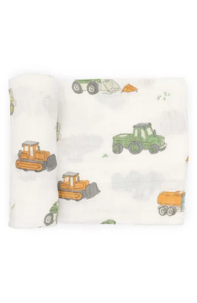 Little Unicorn Cotton Muslin Swaddle Blanket In Multi