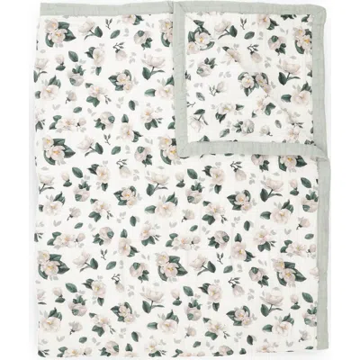Little Unicorn Organic Cotton Muslin Quilted Throw In Multi