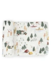 Little Unicorn Organic Cotton Muslin Swaddle Blanket In White