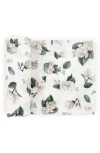 Little Unicorn Organic Cotton Muslin Swaddle Blanket In White