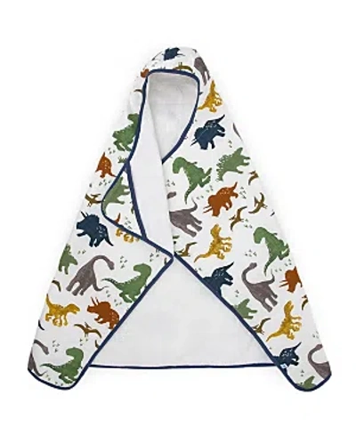 Little Unicorn Kids' Unisex Cotton Hooded Towel In Dino Friends