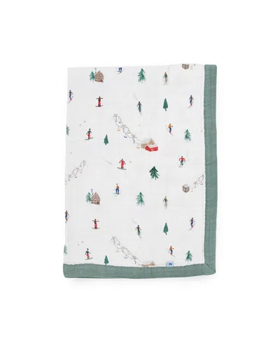 Little Unicorn Unisex Cotton Muslin Baby Quilt