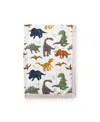 Little Unicorn Cotton Muslin Baby Quilt In Dino Friends