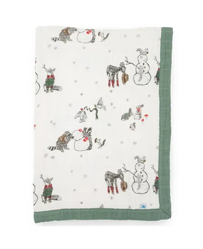 LITTLE UNICORN UNISEX COTTON MUSLIN BABY QUILT