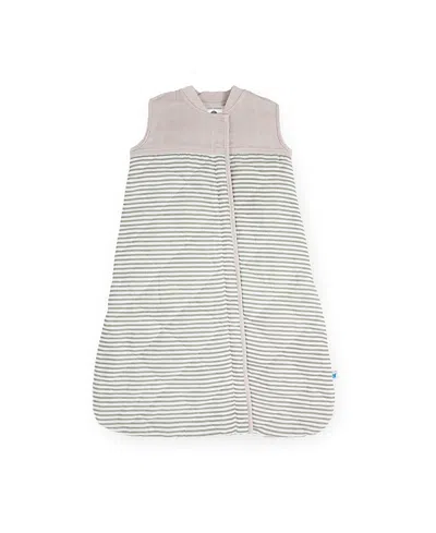 Little Unicorn Unisex Cotton Muslin Quilted Sleep Bag - Baby In Gray