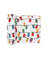 Little Unicorn Cotton Muslin Swaddle Blanket In Christmas Bulbs