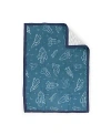 Little Unicorn Unisex Cotton Muslin Toddler Comforter In Blast Off