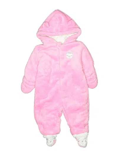 Pre-owned Little Wonders Babies' Long Sleeve Onesie In Pink