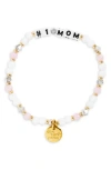 Little Words Project '#1 Mom' Beaded Stretch Bracelet