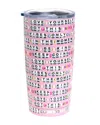 Little Words Project Beaded Tumbler In Pink In Pink