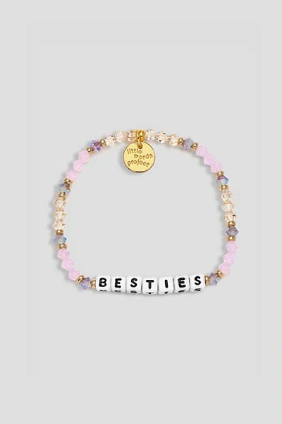 Little Words Project Besties Beaded Bracelet In Turquoise, Women's At Urban Outfitters