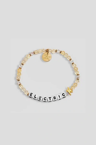 Little Words Project Electric Beaded Bracelet In Clear, Women's At Urban Outfitters