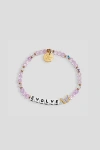 LITTLE WORDS PROJECT EVOLVE BEADED BRACELET IN PURPLE, WOMEN'S AT URBAN OUTFITTERS