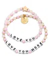 Little Words Project Medium And Large Kids Love You And Love U More In Pink