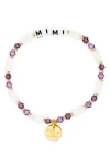 Little Words Project 'mimi' Beaded Stretch Bracelet